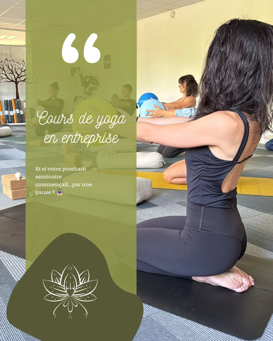 Cours de yoga en entreprise